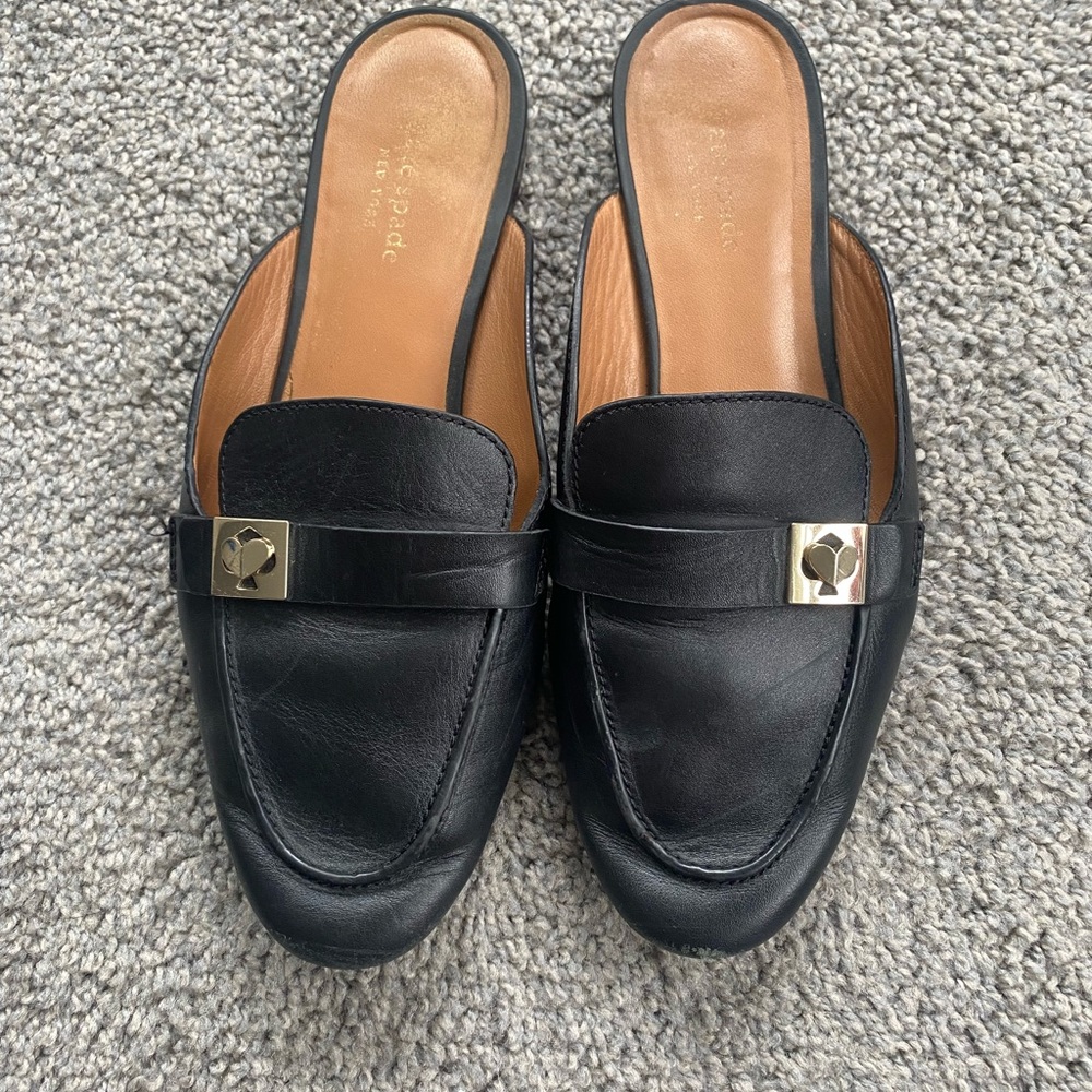 Kate Spade Black Mule